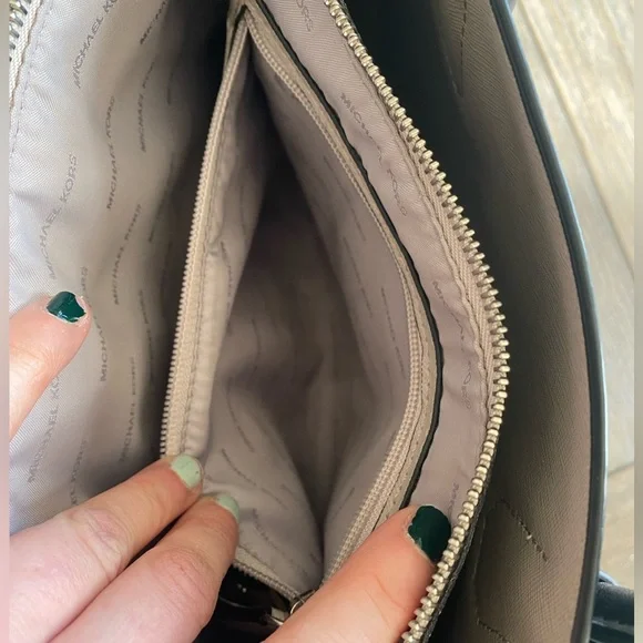 Michael Kors Black Studded Tote Bag - Picture 11 of 12